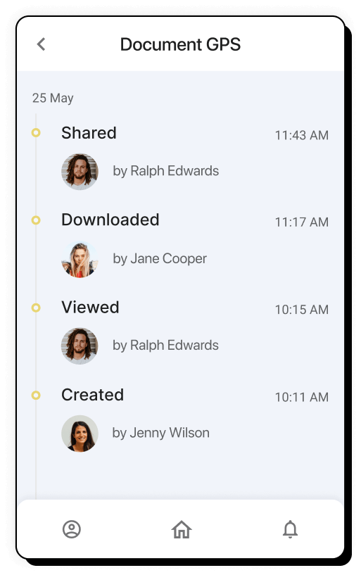 screenshot of Document GPS